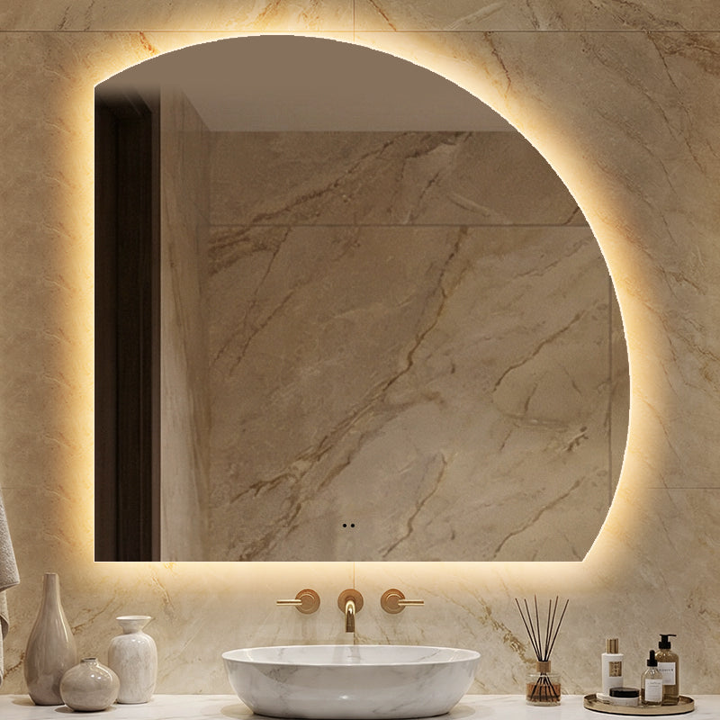 LED ogledalo S6100L, 100cm, leva, ambientalna osvetlitev