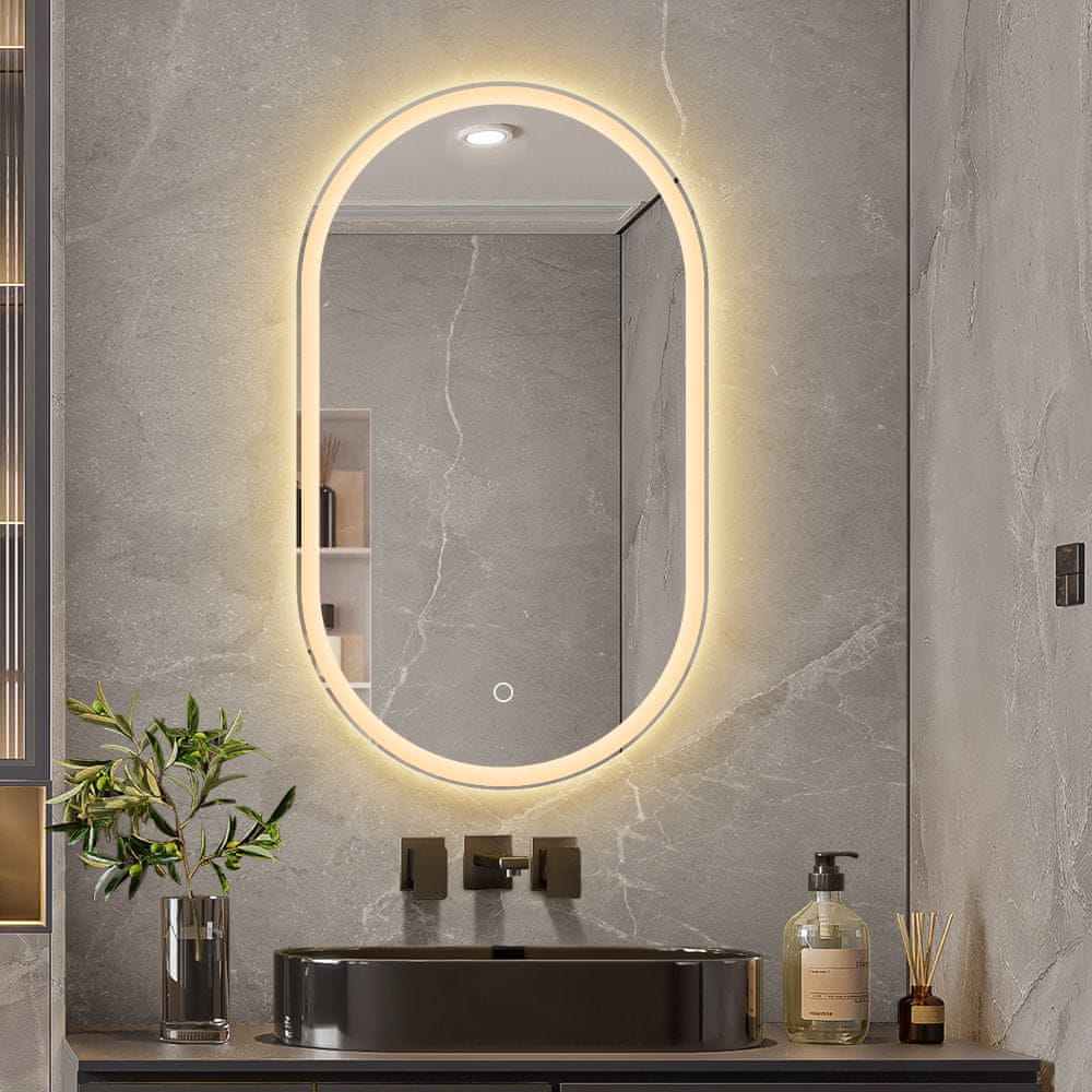 LED ogledalo S612B, 60x100cm / 100x60cm