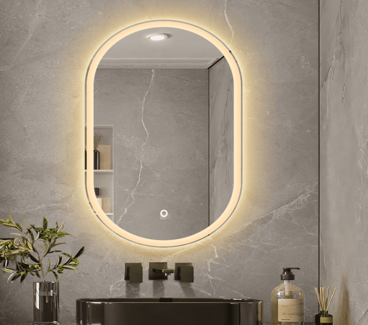LED ogledalo S612C, 60x80cm / 80x60cm