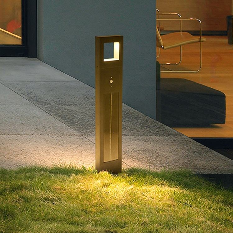 LED solarna vrtna svetilka s senzorjem TC-11865, 80 cm – 6. pogled