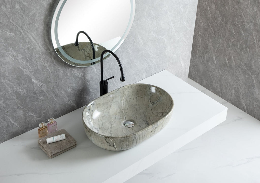 UMIVAONIK mramorni bež S6BR1, 59 × 42 × 14 cm