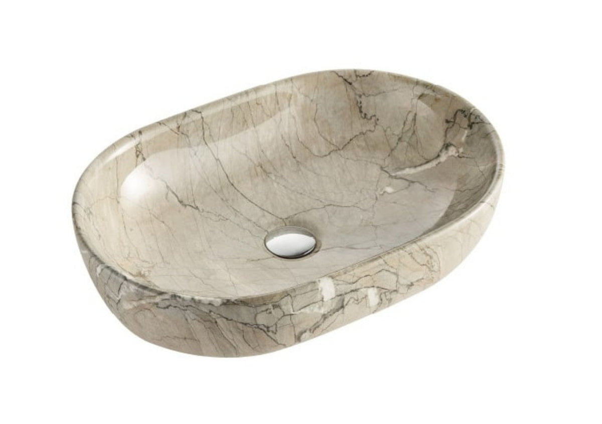 UMIVAONIK mramorni bež S6BR1, 59 × 42 × 14 cm