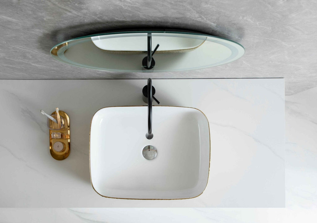 UMIVAONIK zlatno-bijeli S6GW2, 52 × 40,5 × 14 cm