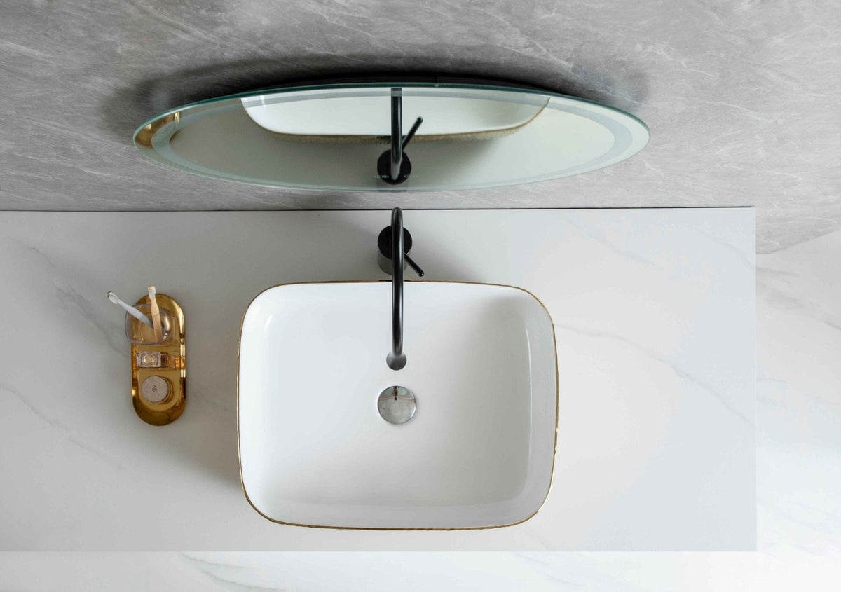 UMIVAONIK zlatno-bijeli S6GW2, 52 × 40,5 × 14 cm
