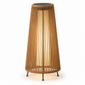 LED solarna vrtna svetilka RATAN S6017 – stožčasta, 58 cm