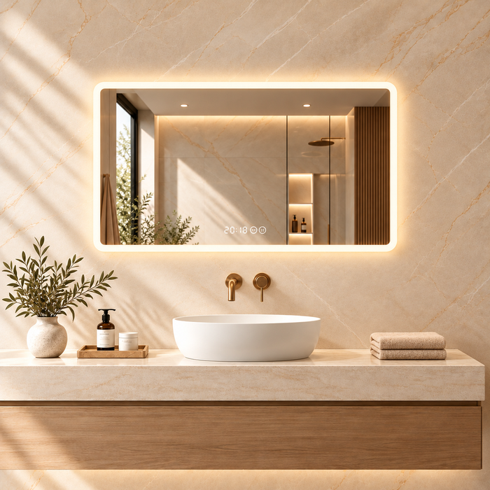 LED mirror S65C, 100x60cm