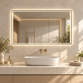 LED ogledalo S64C, 130x80cm