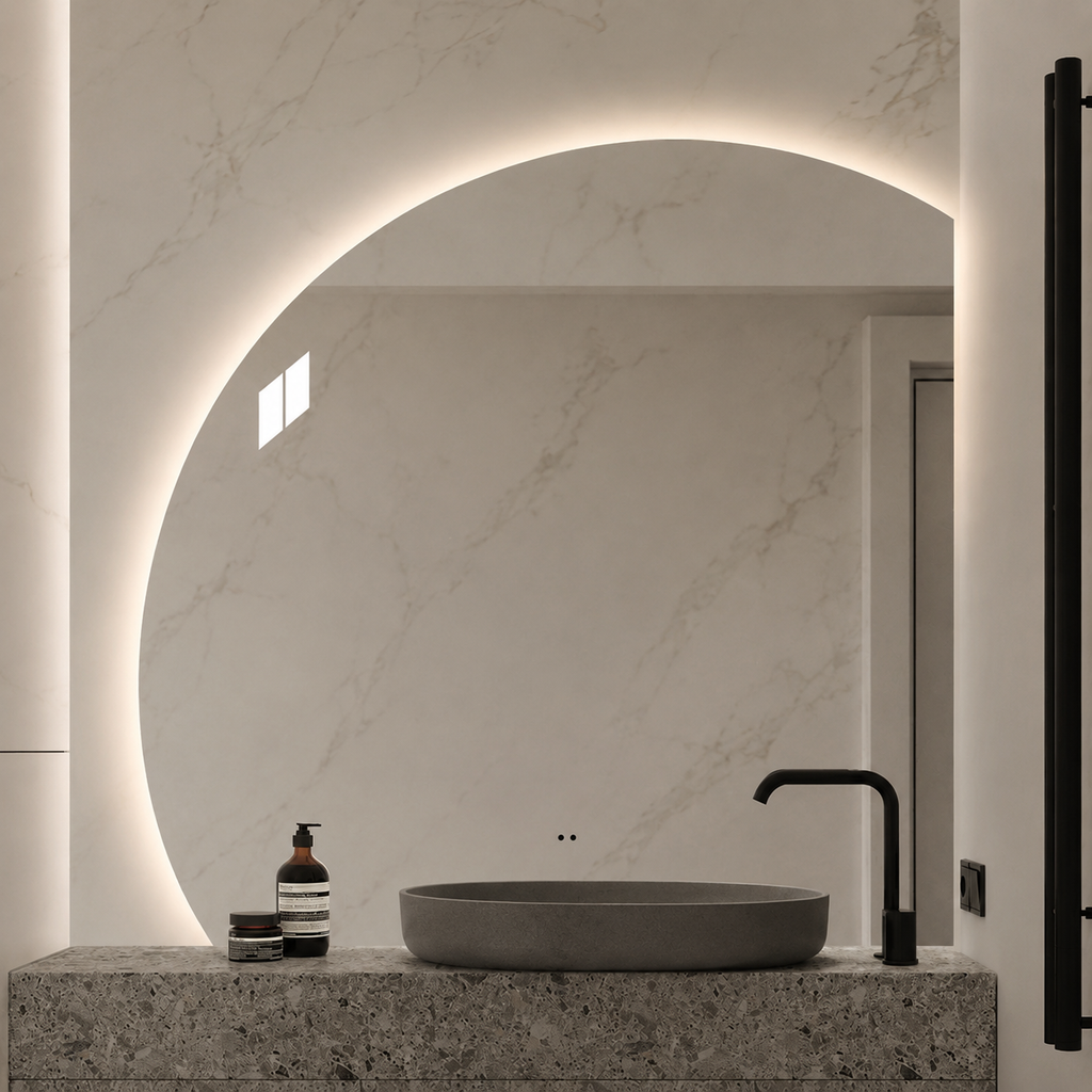 LED ogledalo S6100R, 100cm, desna, ambientalna osvetlitev – 5. pogled