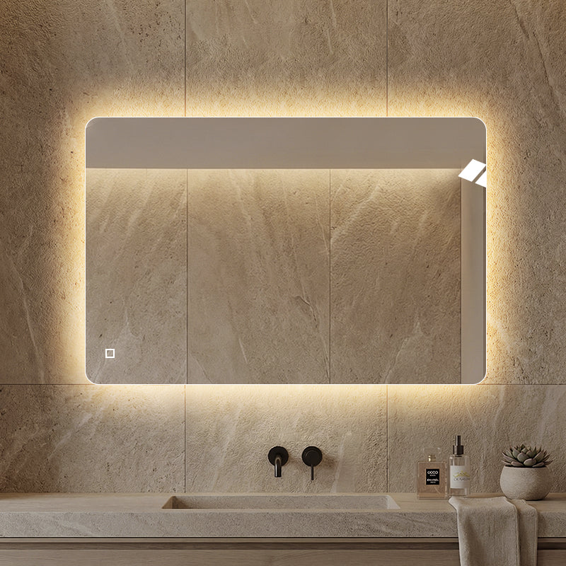 LED ogledalo S645A, 120×80 cm / 80×120 cm, ambijentalna rasvjeta