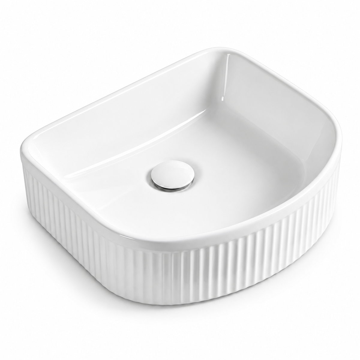 UMIVALNIK bel sijaj SDY6117, 41,5 × 36,5 × 12 cm – 4. pogled