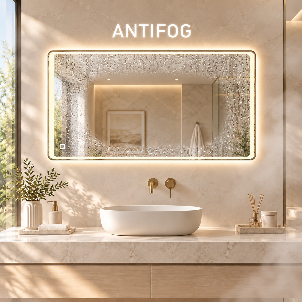 LED ogledalo S64E, 110x70cm / 70×110 cm