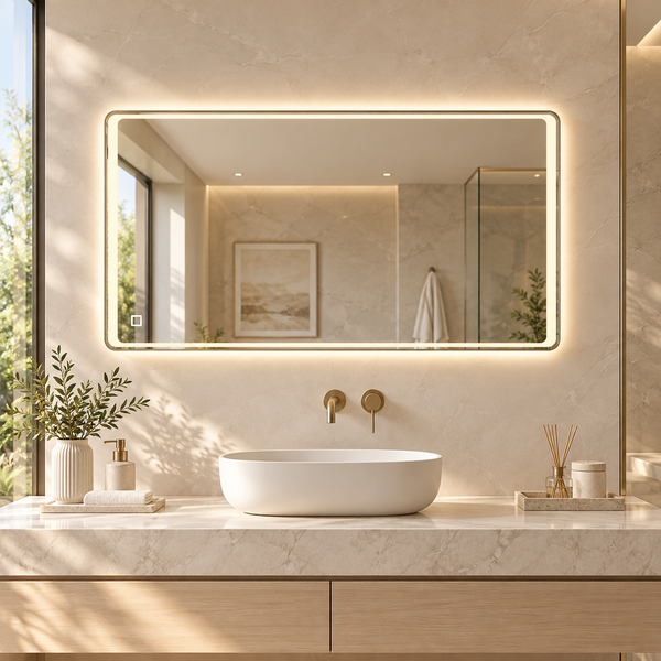 LED mirror S64A, 120x60cm / 60x120cm