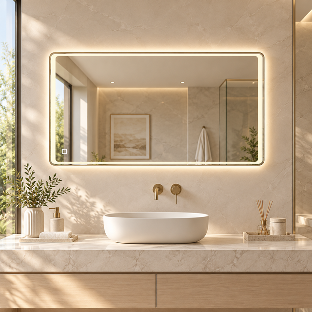 LED ogledalo S64A, 120x60cm / 60x120cm