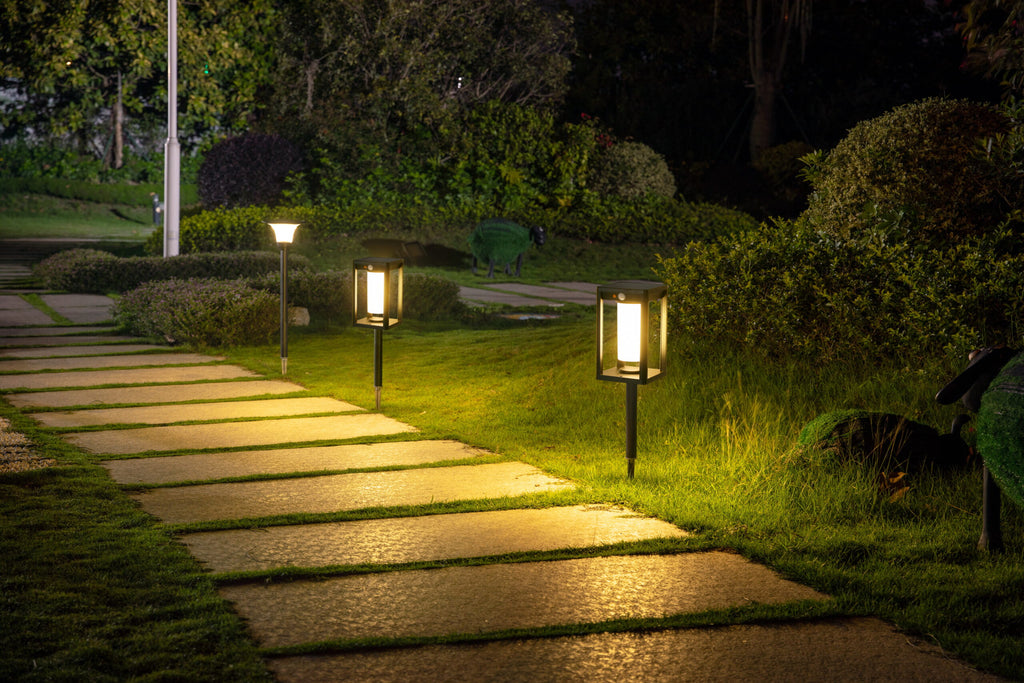 LED solarna vrtna svetilka na konico TB-284, 78 cm – 3. pogled