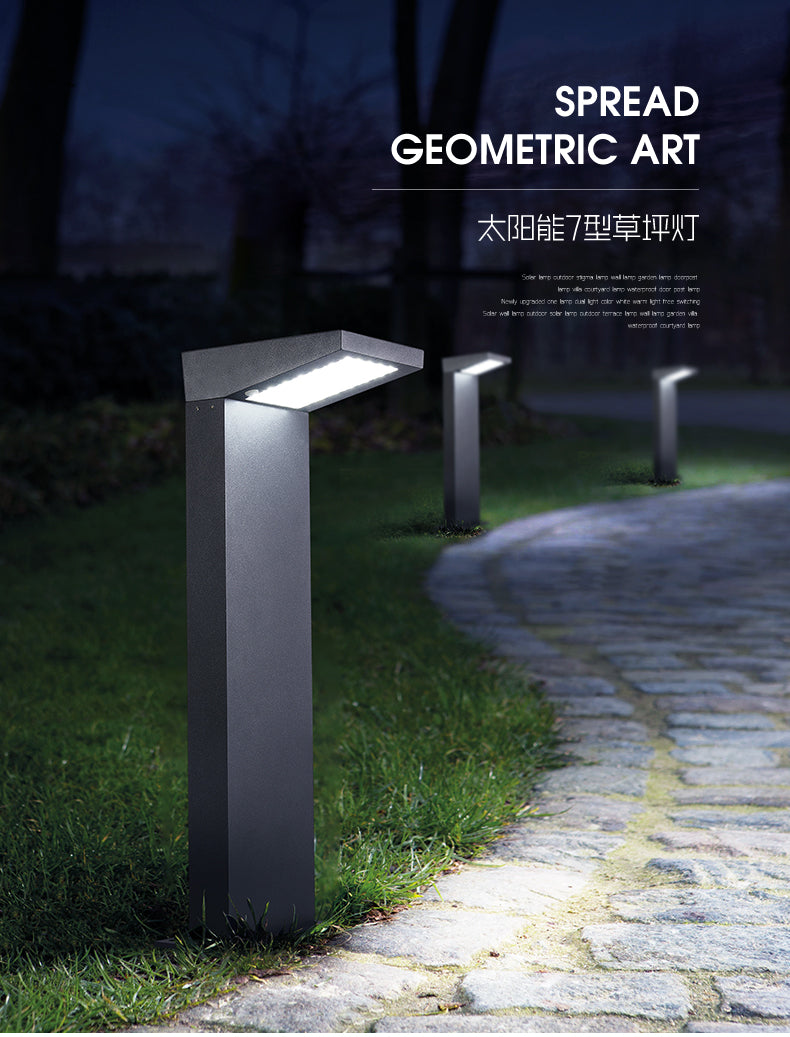 LED solarna vrtna svetilka TC-11824, 100 cm – 3. pogled