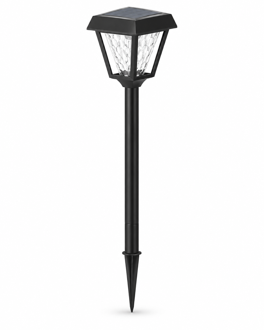 LED solarna vrtna svetilka s talnim klinom TC-2023, 73 cm