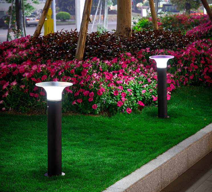 LED solarna vrtna svetilka s senzorjem TC-G088, 80 cm – 2. pogled