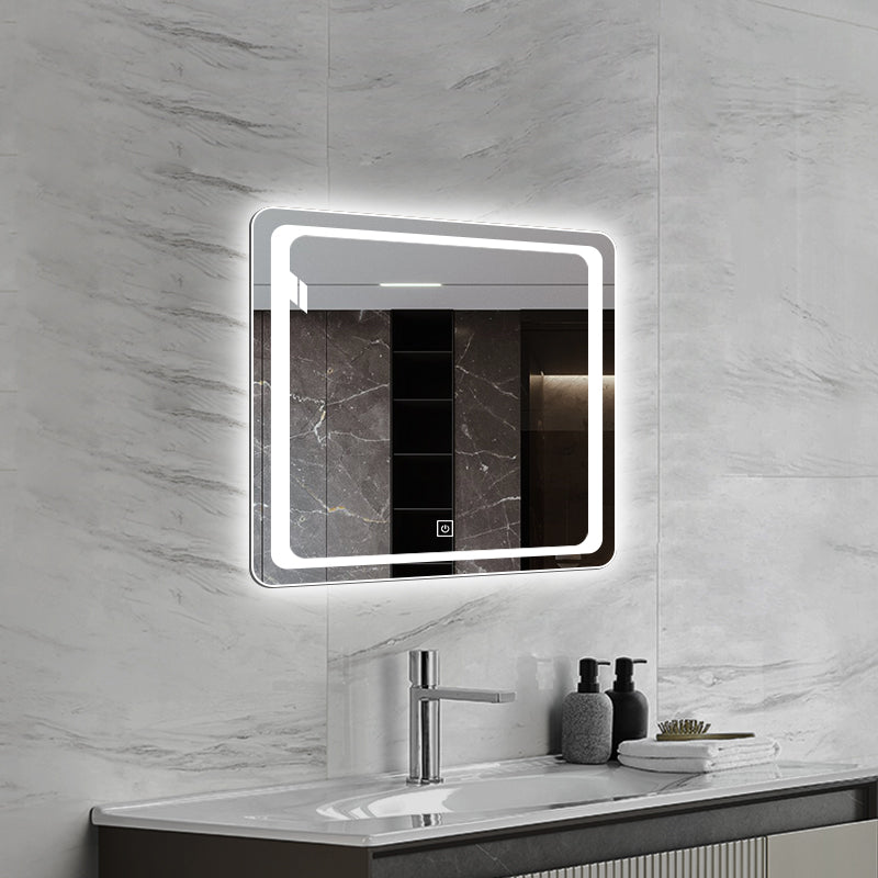 LED ogledalo S64F, 70x70cm