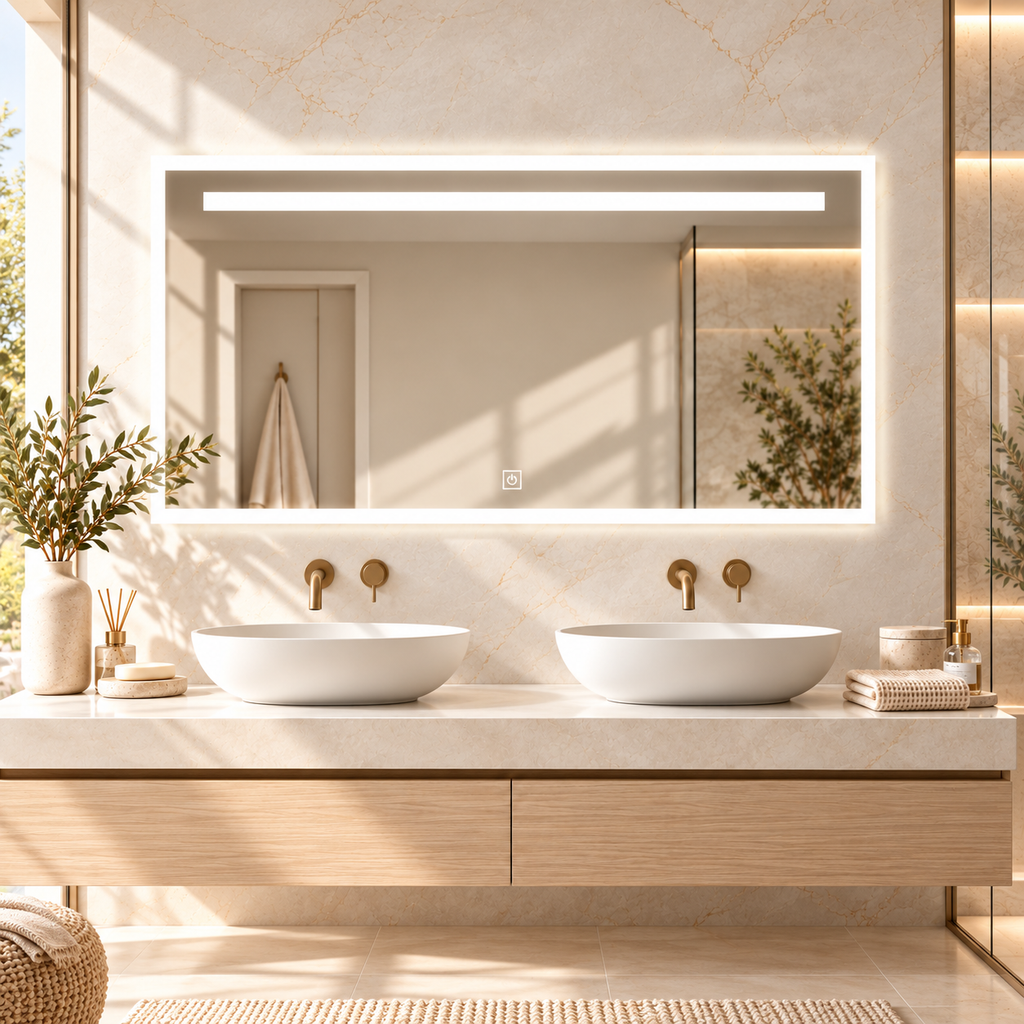 LED ogledalo S61A, 150x80cm