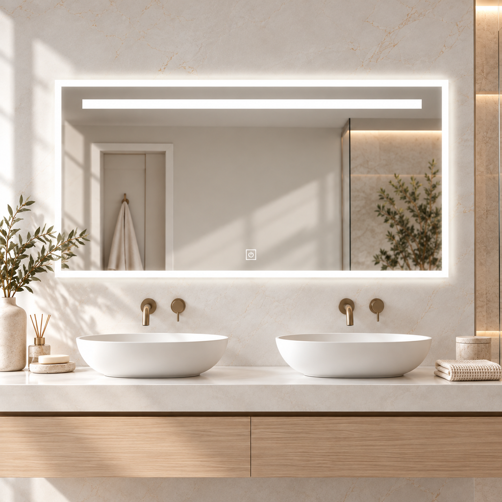 LED ogledalo S61A, 150x80cm