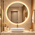LED ogledalo S617D, fi 100cm