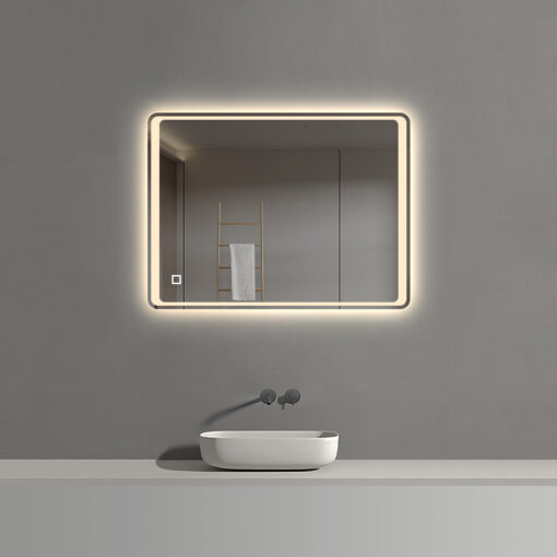 LED mirror S64B, 60x80cm / 80x60cm