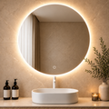 LED ogledalo S616A, fi 90 cm, ambijentalna rasvjeta