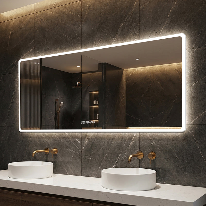 LED ogledalo S65D, 180x80cm – 3. pogled