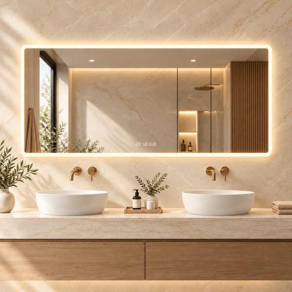 LED ogledalo S65AB, 140x80cm