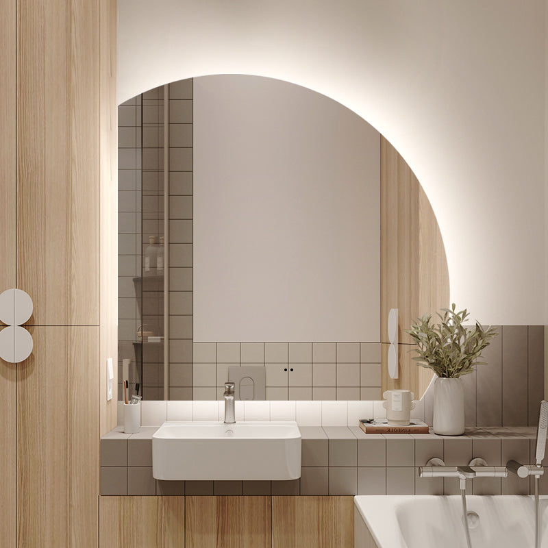 LED ogledalo S680L, 80cm, leva, ambientalna osvetlitev
