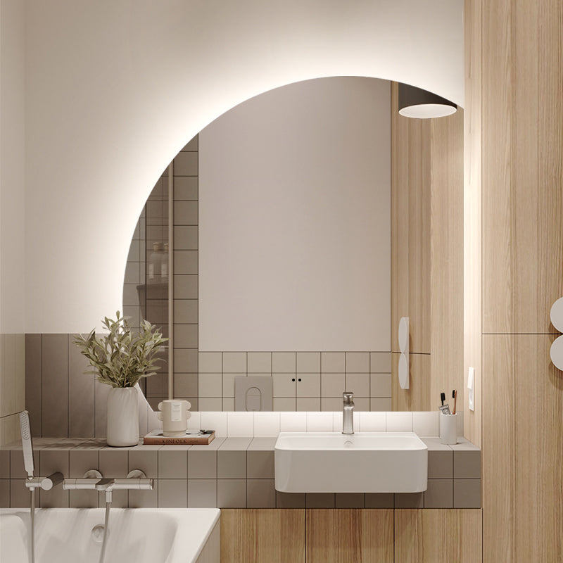 LED ogledalo S680R, 80cm, desna, ambientalna osvetlitev