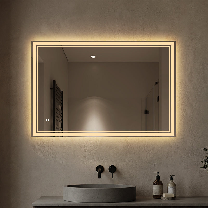 LED ogledalo S6P1, 120x80cm / 80x120cm