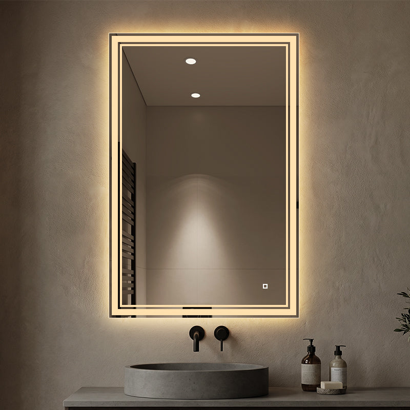 LED ogledalo S6P1, 120x80cm / 80x120cm